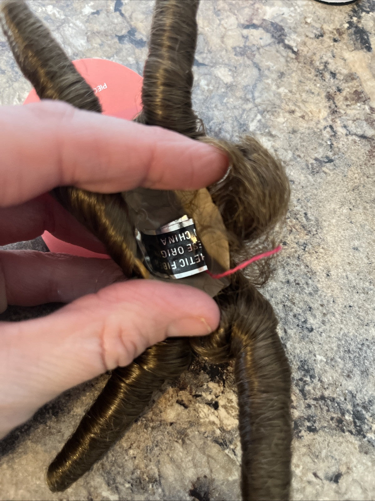 NEW Monique Collection Doll Wig Mini Julline 4â Color Light Brown Curls Ringlets