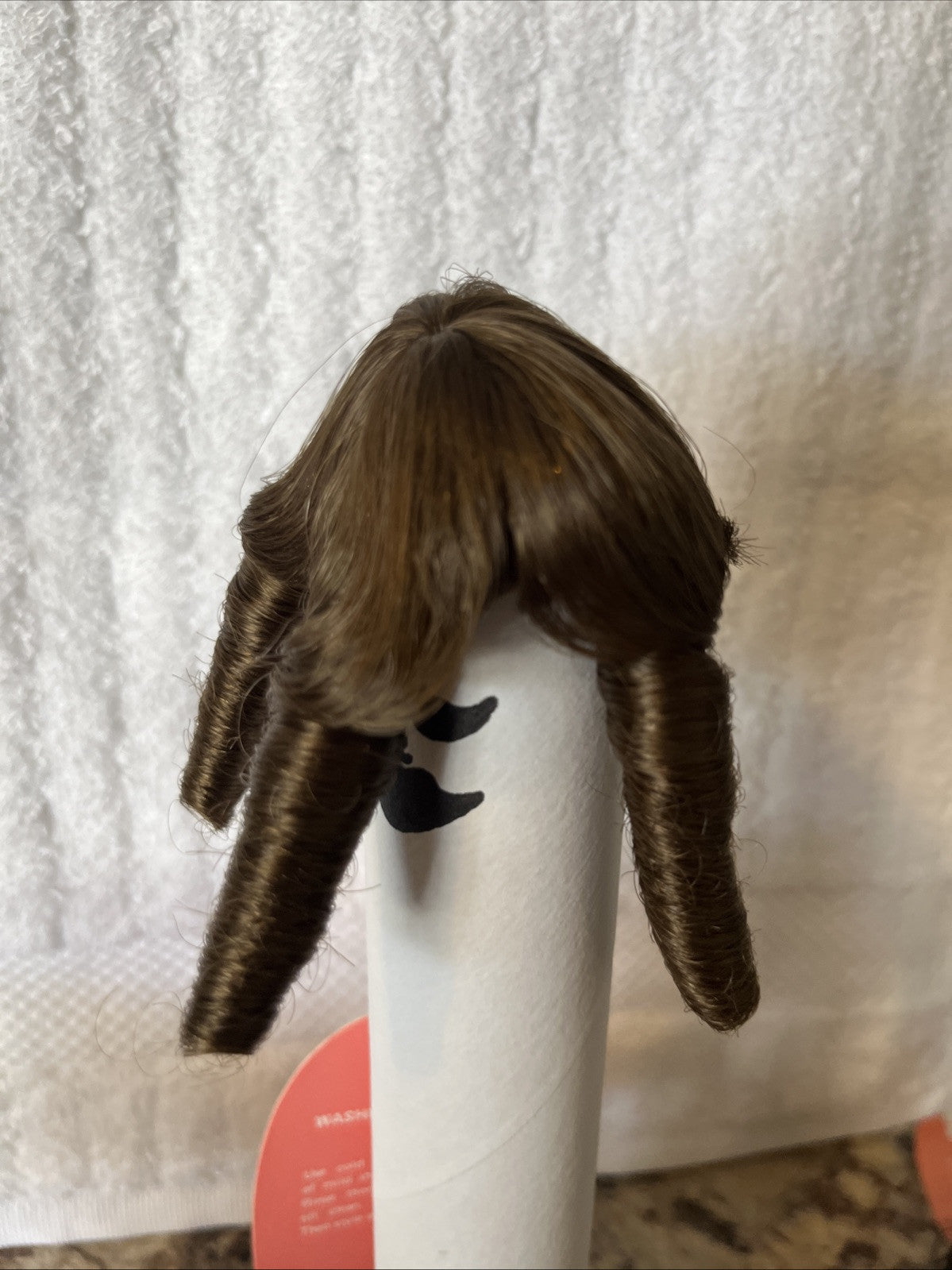 NEW Monique Collection Doll Wig Mini Julline 4â Color Light Brown Curls Ringlets