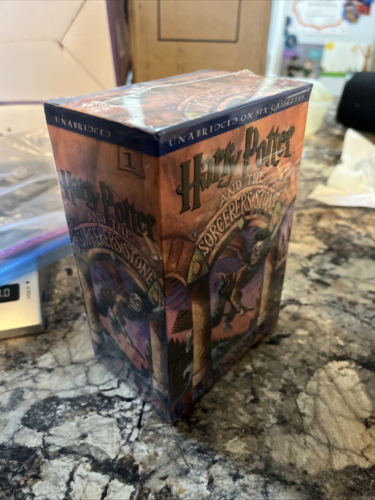 NEW Harry Potter and the Sorcerer's Stone Unabridged Six Cassettes Audio Books