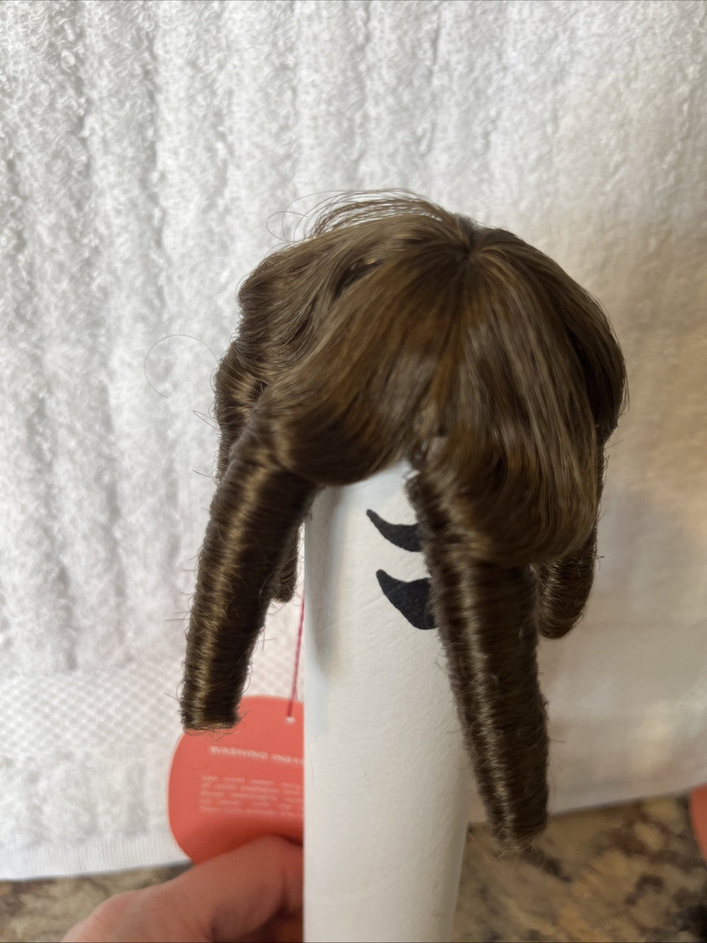 NEW Monique Collection Doll Wig Mini Julline 4â Color Light Brown Curls Ringlets